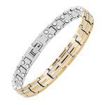 Feraco Women's Titanium Magnetic Bracelet - 2X Strength