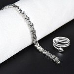 Magnetic Arthritis Bracelet and Copper Ring Set