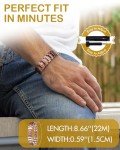 Men's Copper Magnetic Bracelet with Strong Double Magnets