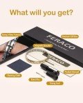 Feraco Women's Titanium Magnetic Bracelet - 2X Strength