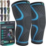 Modvel Compression Knee Brace - 2 Pack for Pain Relief