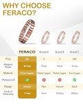 Men's Copper Magnetic Bracelet with Strong Double Magnets