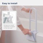 Drive Medical Handicap Grab Bar - White