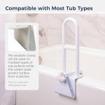Drive Medical Handicap Grab Bar - White