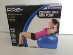 24-Inch Exercise Ball with Pump – Portable & Easy
