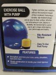24-Inch Exercise Ball with Pump – Portable & Easy