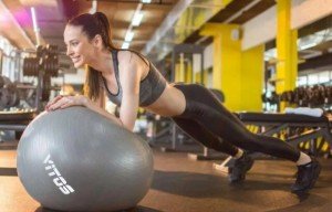 Vitos 75CM Yoga Ball for Stability and Balance