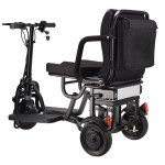 Ultralight Foldable Electric Mobility Scooter - 15 Miles