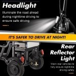 Ultralight Foldable Electric Mobility Scooter - 15 Miles