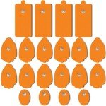 20 Pack Reusable TENS Unit Replacement Pads