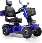 All-Terrain 4-Wheel Mobility Scooter for Seniors