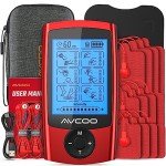 AVCOO Rechargeable TENS Unit for Pain Relief