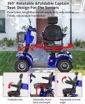 All-Terrain 4-Wheel Mobility Scooter for Seniors