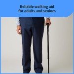 Lightweight Aluminum Offset Walking Cane for Seniors