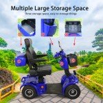 All-Terrain 4-Wheel Mobility Scooter for Seniors