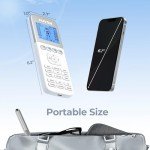 AUVON Rechargeable TENS Unit with 24 Pain Relief Modes