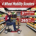 All-Terrain Foldable Mobility Scooter for Adults