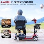 All-Terrain Foldable Mobility Scooter for Adults