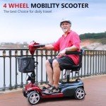 All-Terrain Foldable Mobility Scooter for Adults