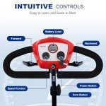 Lightweight 4-Wheel Electric Scooter for Seniors