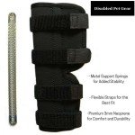 Dog Rear Leg Brace with Metal Support