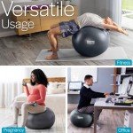 Anti-Burst Core Balance Exercise Ball for Fitness