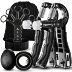 Grip Strength Trainer Set with Finger Exerciser