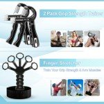 Grip Strength Trainer Set with Finger Exerciser
