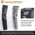THX4COPPER Compression Arm Sleeves for Pain Relief