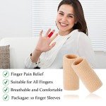10 Pack Finger Compression Sleeves for Arthritis Relief