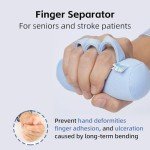 Finger Contracture Cushion for Arthritis Relief (Blue)