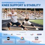 Modvel Compression Knee Brace - 2 Pack Support