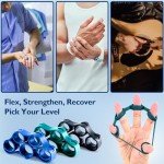 FitBeast 9-Pack Hand Grip & Forearm Strengthener