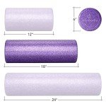 High-Density Foam Roller for Muscle Recovery - Purple