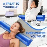 Yes4All 36" Blue Half Foam Roller for Relaxation