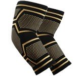 Copper Compression Elbow Sleeve for Arthritis Relief