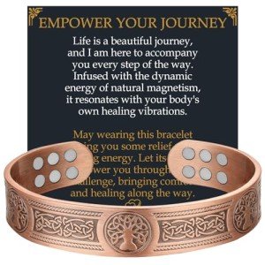 Men's Copper Magnetic Bracelet for Arthritis Relief
