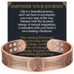 Men's Copper Magnetic Bracelet for Arthritis Relief