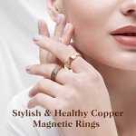 Strong Copper Magnetic Rings for Arthritis Relief (2PCS)
