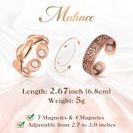 Strong Copper Magnetic Rings for Arthritis Relief (2PCS)