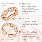 Strong Copper Magnetic Rings for Arthritis Relief (2PCS)