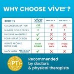 Vive Knee Ice Pack Wrap for Arthritis Relief