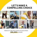 CAMBIVO Knee Braces for Pain Relief - 2 Pack