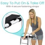 Vive Folding Walker Tray with Cup Holder