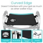 Vive Folding Walker Tray with Cup Holder