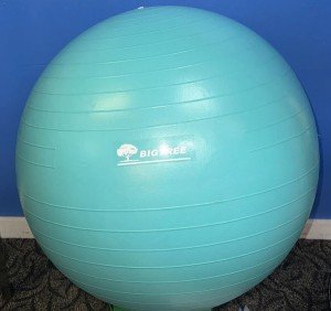 Extra Thick Anti-Burst Yoga Ball - 55 Teal