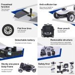 Outdoor Mobility Scooter for Seniors and Disabled