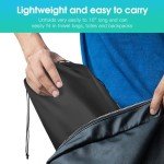 Adjustable Folding Cane for Limited Mobility (Black)