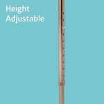 Adjustable Aluminum-Bronze Offset Walking Cane for Balance