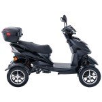 VEVOR Heavy-Duty 4-Wheel Mobility Scooter, 40 Miles